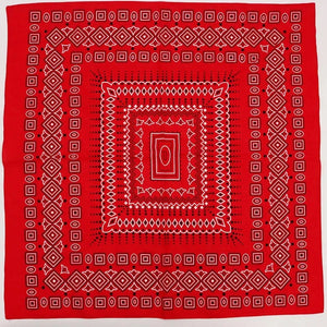 Western bandana Röd