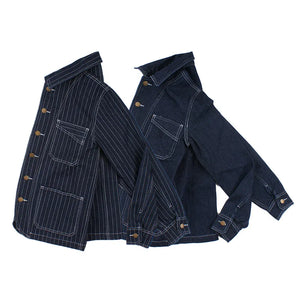 Workwear denim skjorta