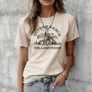 Yellowstone cowgirl T-shirt Modell 3 / XL